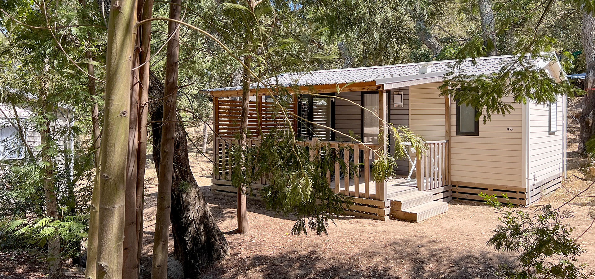 Camping la vetta bungalow exterieur mimosa